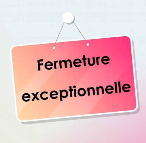 FERMETURE POUR CONGES
